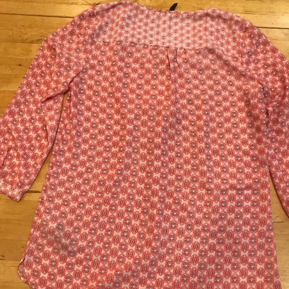 Pink Patterned Women's Top - Picture 6 of 7